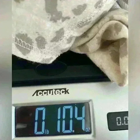 Jaclyn Smith intimates soft cheetah print open cardigan hoodie medium - Picture 6 of 6